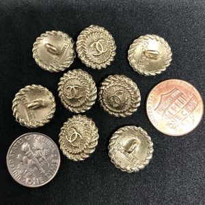 Chanel buttons.